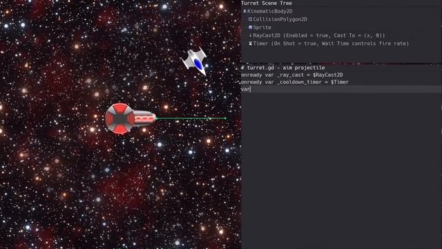 Aiming 2D Projectiles in Godot