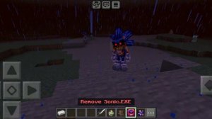 New SONIC.EXE MOD IN MINECRAFT PE!