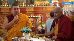Йонтен-гелюнг защитил буддийское звание - геше