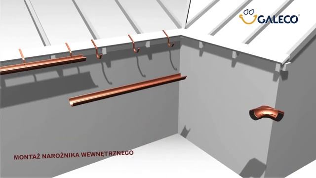 Монтаж водосточной системы Galeco STAL смотреть онлайн