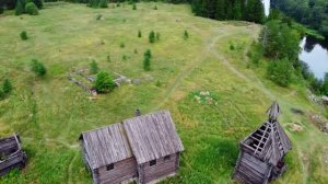 Каменка. Свердловская область. Река Чусовая. Заброшенные декорации.