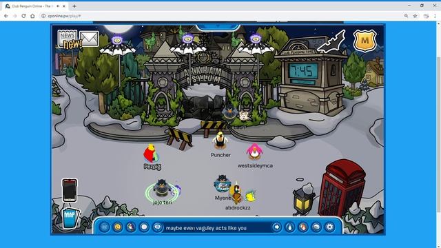Club Penguin The Batman Party Case 6 & 8 Ivy and the Penguin смотреть онлайн