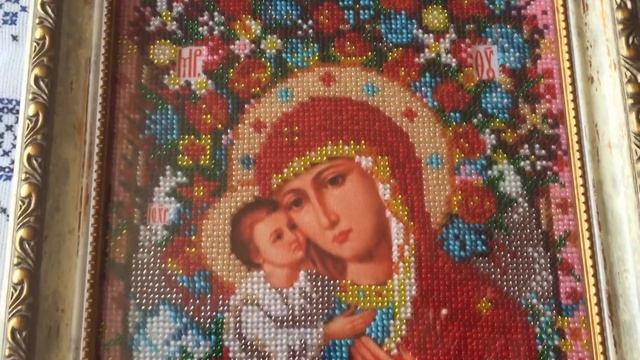 Вышивка бисером. Оформленные иконы ч.2 смотреть онлайн