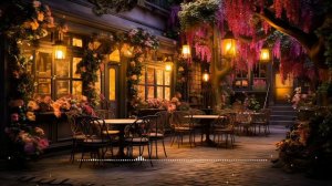 Invigorating Jazz Cafe ☕️ Relaxing Slow Sax Jazz Music - Calm Piano Jazz BGM