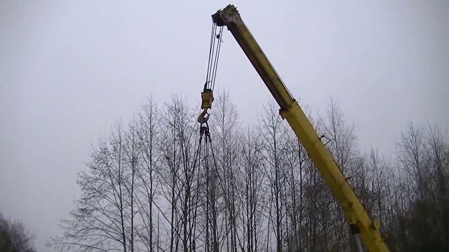 Разборка и сборка сруба. Перевозка сруба (дома, бани) манипулятором. смотреть онлайн