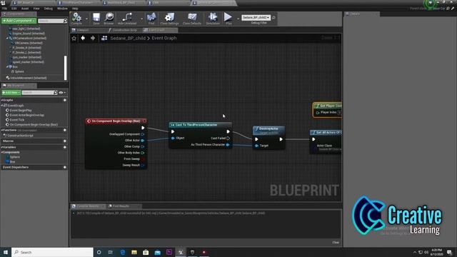 Unreal Engine Car Enter and Exit | Easy Way and Full Step by Step by Coding Bangal YT #4.25 #4.26 e