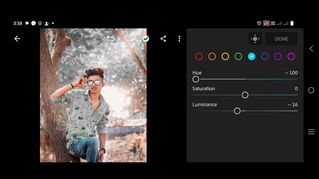 Blue and brown tone Lightroom mobile photo editing//preset download free// смотреть онлайн