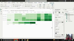 Power BI | Table Heatmap in Custom Visual