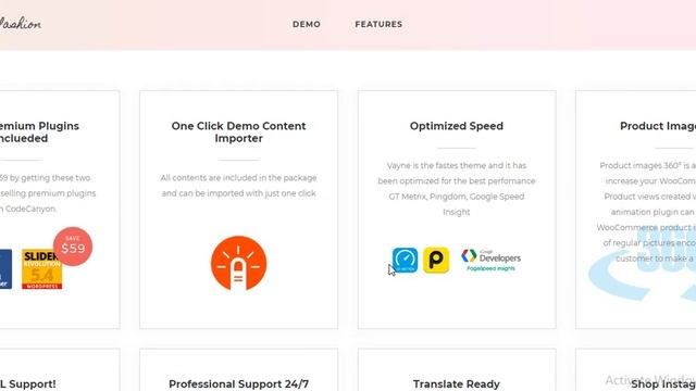 Vayne Multipurpose WooCommerce Theme смотреть онлайн