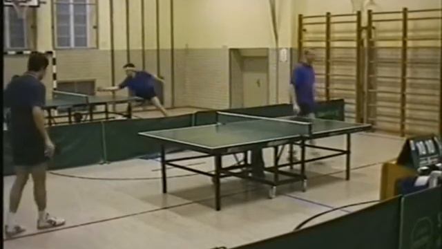 Tichtennis Tarik Mahroum Volker Krumbeck CVJM Erlangen ca 2005