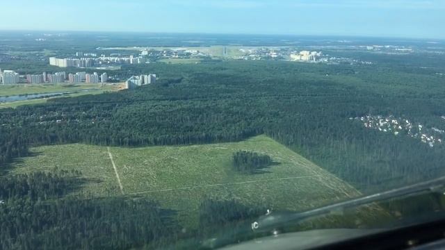 Посадка во Внуково, Москва (UUWW, VKO, RW19 ILS) смотреть онлайн
