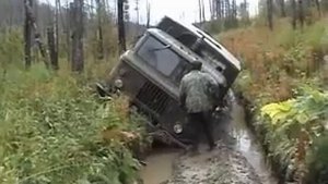 Газ-66 бездорожье.