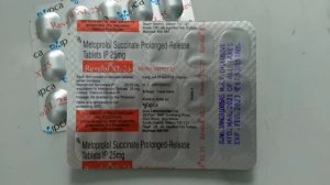 Metoprolol Succinate Prolonged release tablets ip 25 mg | Revelol XL 25