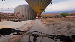 GoPro - MTB с воздушными шарами в Каппадокии