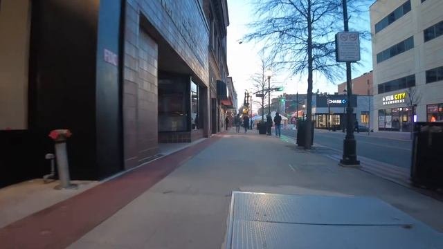 Walking In New Brunswick New Jersey Rutgers College Easton Ave 4K