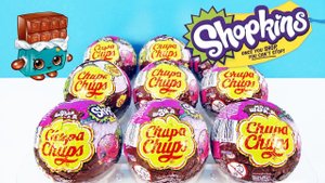 ШОПКИНС Чупа Чупс! Новая серия игрушки мультик Shopkins 2018! Unboxing NEW Surprise Eggs Chupa Chups