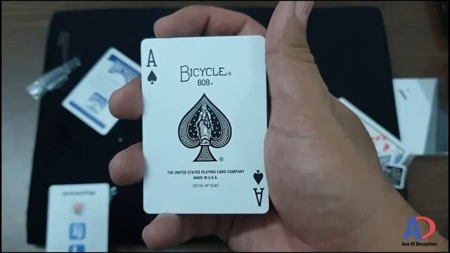 2021 Bicycle Standard Playing Cards Deck Review | Ace of Deception | #BicycleCards смотреть онлайн