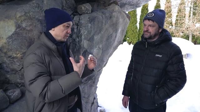 Водопад из артбетона. Артбетон в ландшафтном дизайне