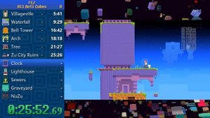 FEZ Speedrun All Anti Cubes - 47:26.194