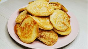 Прокисло молоко, не беда. Приготовьте оладьи на кислом молоке