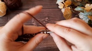 Вяжем ленивый жаккард "Квадратики" спицами.