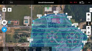How to change the starting point in DJI Pilot 2 mapping mission