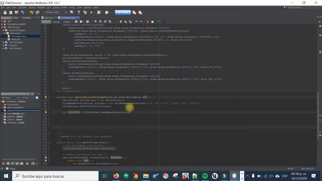 Seleccionar imagen con JFileChooser y mostrarla en JFrame Java ☕️ NetBeans 12.2 ? смотреть онлайн