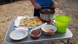 Утка и курица за печеные с овощами в фольге на углях! Рецепт от МордваЕдим!