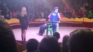 Воронежкий цирк "Алле" в Пскове.Клоуны Чих и Пых