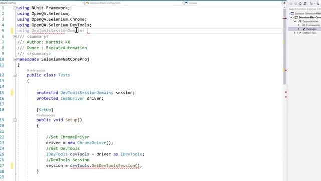 Selenium 4 with C# - Chrome DevTools Network Interception (Beta 2)
