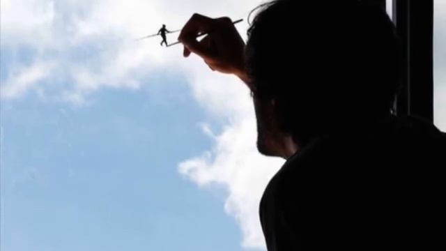 Эффектное граффити от Пегас ( Pejac ). смотреть онлайн