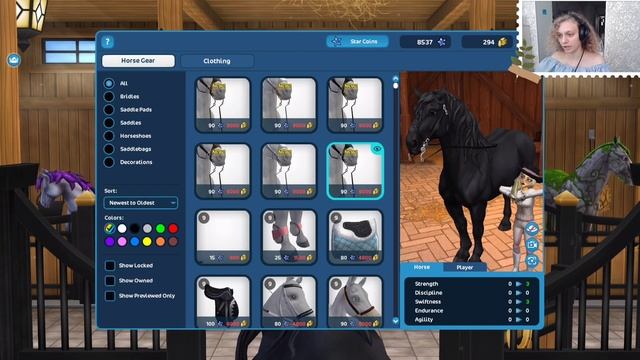 Покупка новой лошади, сразу несколько мастей / Першерон обновление / New Horse Star Stable Online смотреть онлайн