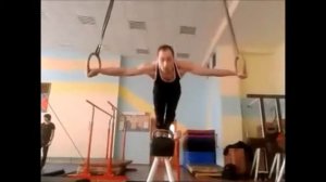 Крест на кольцах подводящие упражнения