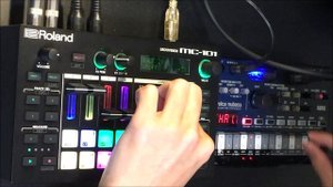 Roland MC-101 & KORG Volca nubass (synth jam 2019 #29)