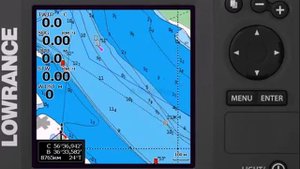 Карта глубин Волги для LOWRANCE Тверь - Кимры