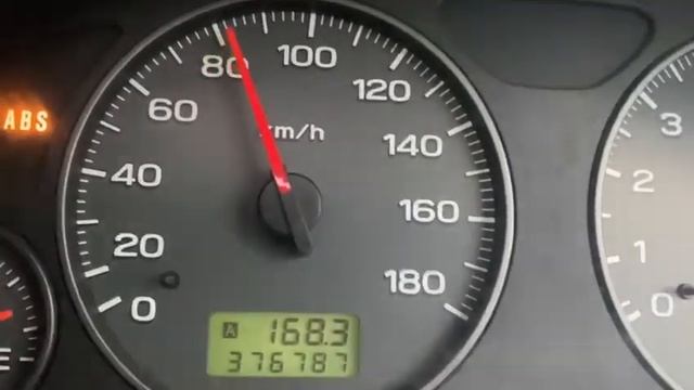 Субару Форестер sf5 турбо. Разгон смотреть онлайн