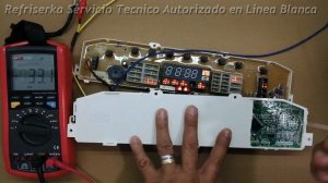 Reparacion de Tarjeta Inverter de Lavadora Lg Falla en Electrovalvulas de Llenado | Refriserka