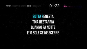 Robertino Loretti - O Sole Mio (Karaoke)