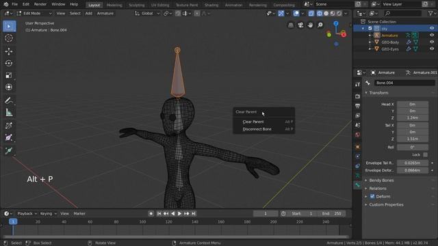 Armatures - Blender 2.80 Fundamentals смотреть онлайн