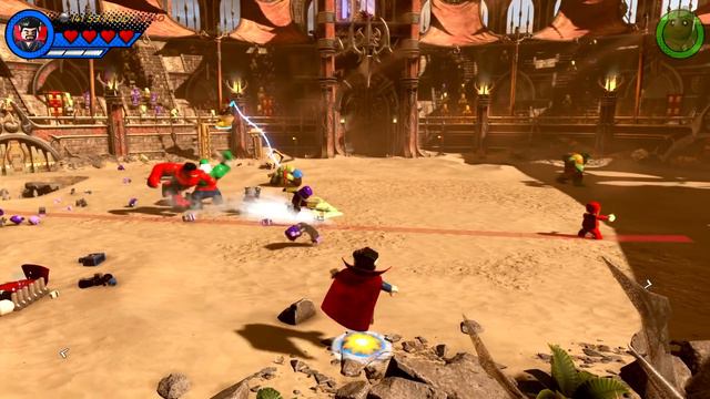 LEGO Marvel Super Heroes 2 {PС} прохождение часть 71 — ОТКРОВЕНИЕ КРАСНОГО КОРОЛЯ на 100%
