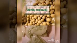 Салат из пекинской капусты с огурцом и горошком