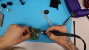 Ремонт геймпада PS5, gamepad repair  playstation 5