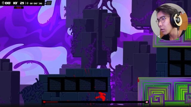 CREEPY SPOODER-ALIEN - Super Meat Boy Forever #8 смотреть онлайн