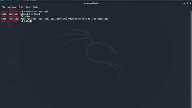 bash: service: command not found, Kali Linux/Ubuntu смотреть онлайн
