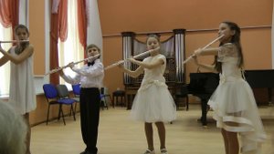 A. Hasse "Tambourin" - Flute Ensemble "Schedrik"