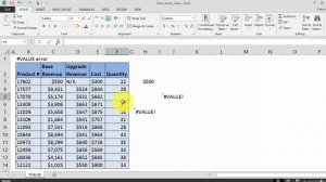 How to fix #VALUE error in your Excel formulas