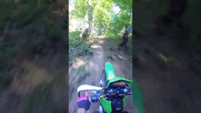 Эндуро в Сочи. Прохват на Kawasaki Klx 250 s смотреть онлайн