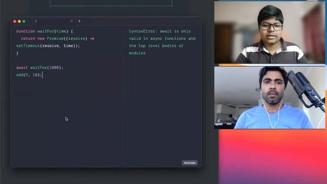 JavaScript setTimeout() ft. async await