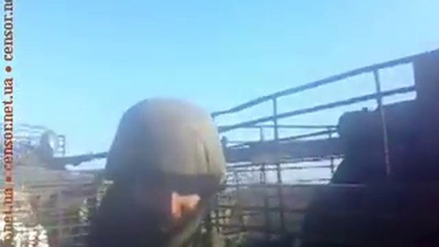 бои за Дебальцево Мы танк подбили и транспорт сепаров смотреть онлайн