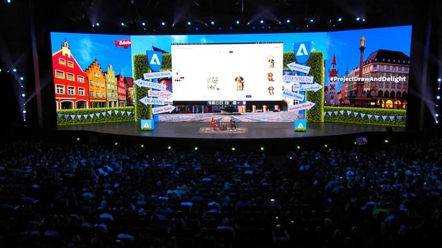 #ProjectDraw&Delight | Adobe MAX Sneaks 2023 смотреть онлайн